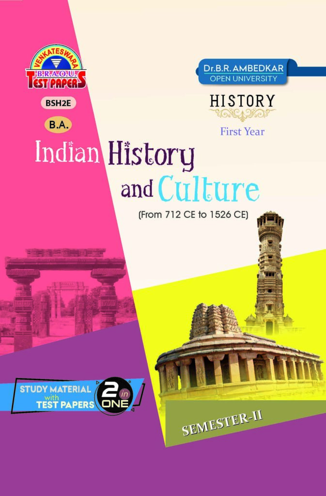 History – Indian History & Culture (712 CE to 1526 CE) – Sem 2 – E.M ...